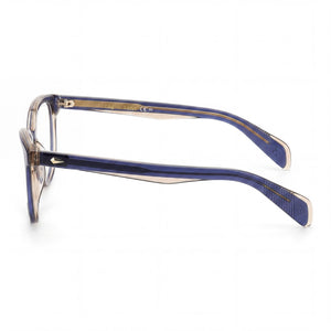 Rag & Bone Rnb3029 Oval Eyeglasses for Women — front view, Plastic