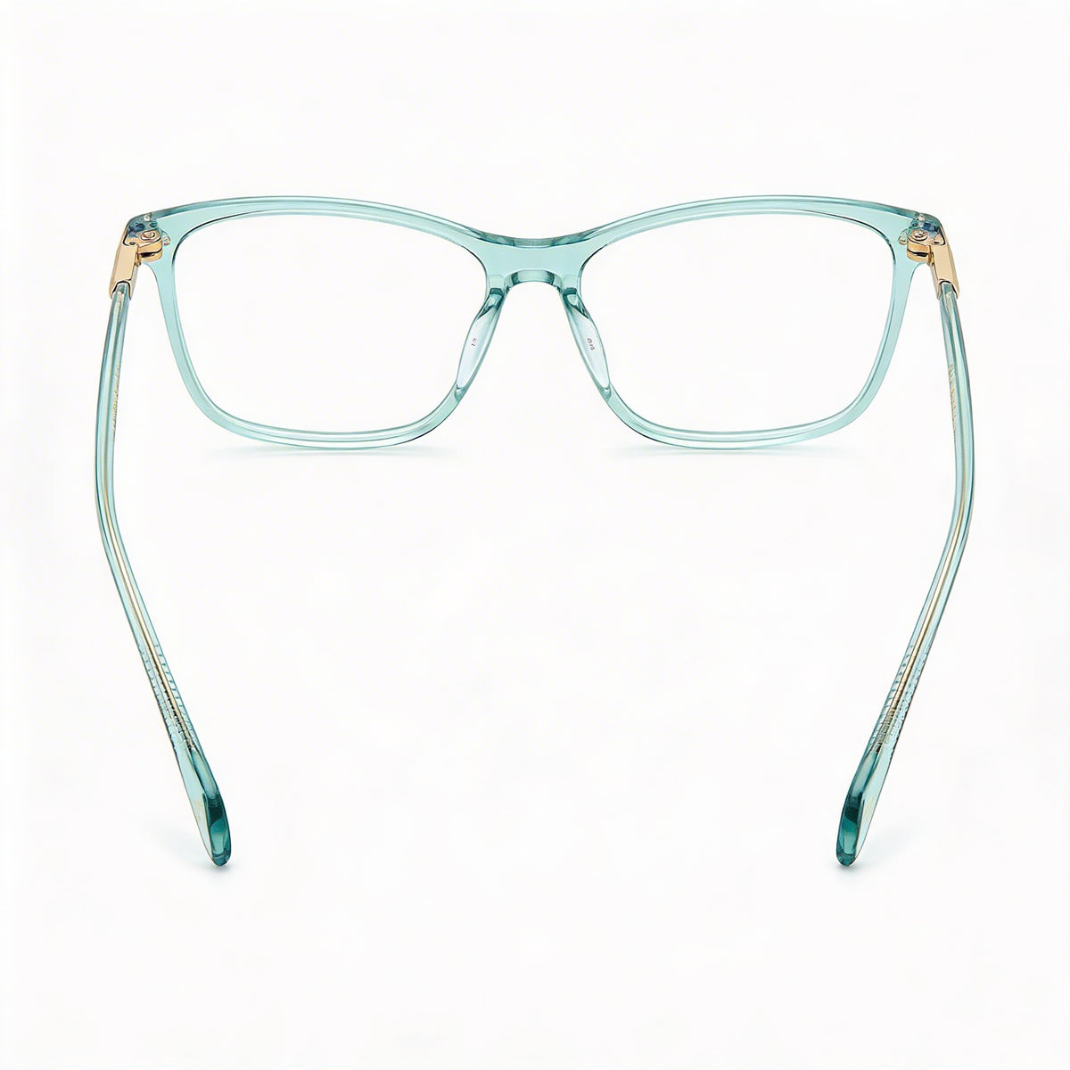 Rag & Bone Rnb3031 Green Rectangle Eyeglasses for Women, 52mm, Photo 2