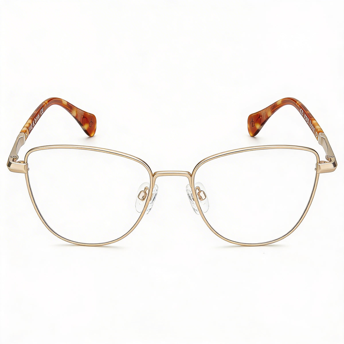 Gafas de sol ojo de gato doradas Rag & Bone RNB3037 para mujer, 53 mm, Photo 2