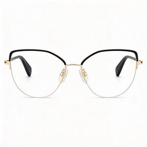 Rag & Bone RNB3042/G Cat Eye Eyeglasses for Women — front view, Plastic