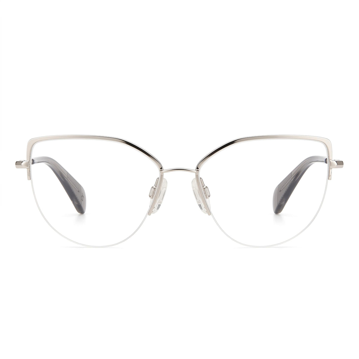 Rag & Bone Rnb3042/g Silver Cat Eye Eyeglasses for Women, Alloy Steel, Photo 2