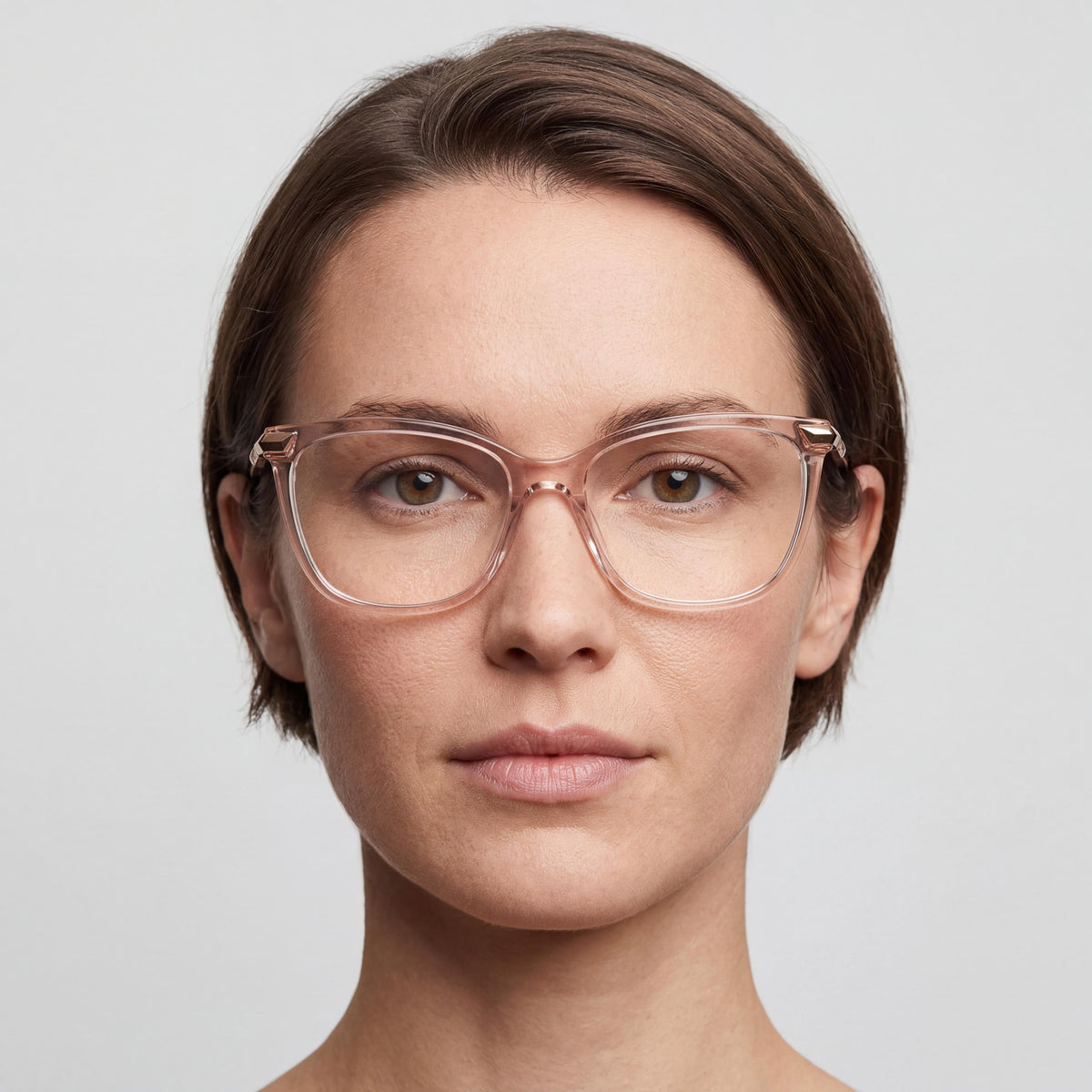 Gafas graduadas rectangulares para mujer Rag & Bone Rnb3050 en color beige, 51 mm, Photo 4