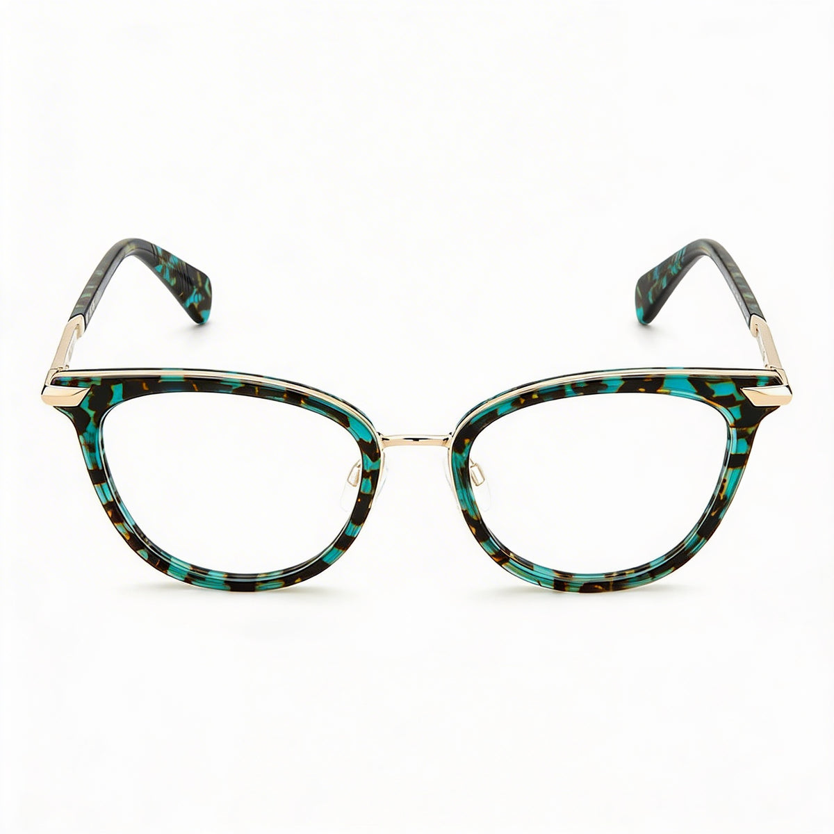 Gafas graduadas para mujer Rag & Bone Rnb3051/g Green Havana ojo de gato, 51 mm, Photo 2