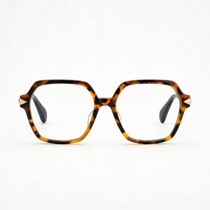 Rag & Bone Rnb3052/g Square Eyeglasses for Women — front view, Acetate