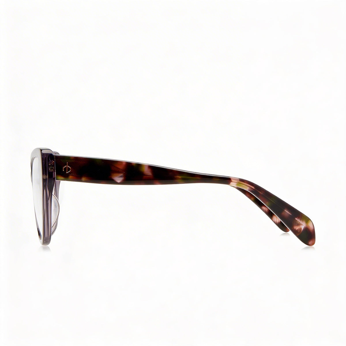 Rag & Bone Rnb3061 Black Rectangle Eyeglasses for Women, Acetate 54mm, Photo 3