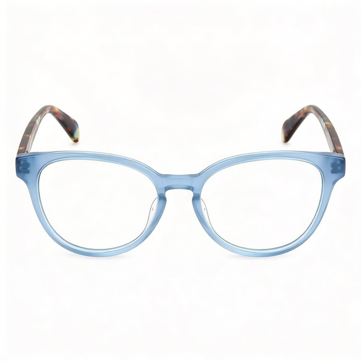 Rag & Bone Rnb3062 Blue Rectangle Eyeglasses for Women, Acetate 51mm, Photo 2