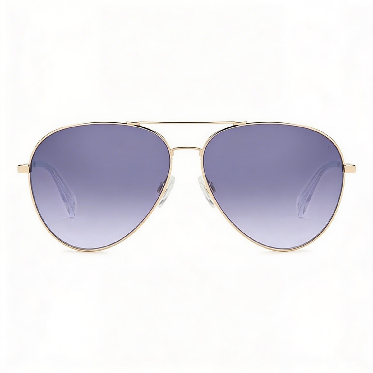 Gafas de sol tipo aviador unisex Rag & Bone RNB5052/G/S doradas, 59 mm, Photo 2