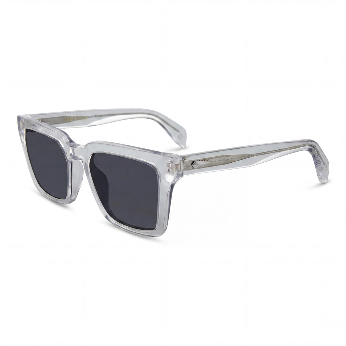 Rag & Bone RNB5054/S Crystal Square Sunglasses for Men, 52mm, Photo 1