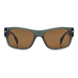 Rag & Bone RNB5057/S Rectangle Sunglasses for Men — front view, Acetate frame