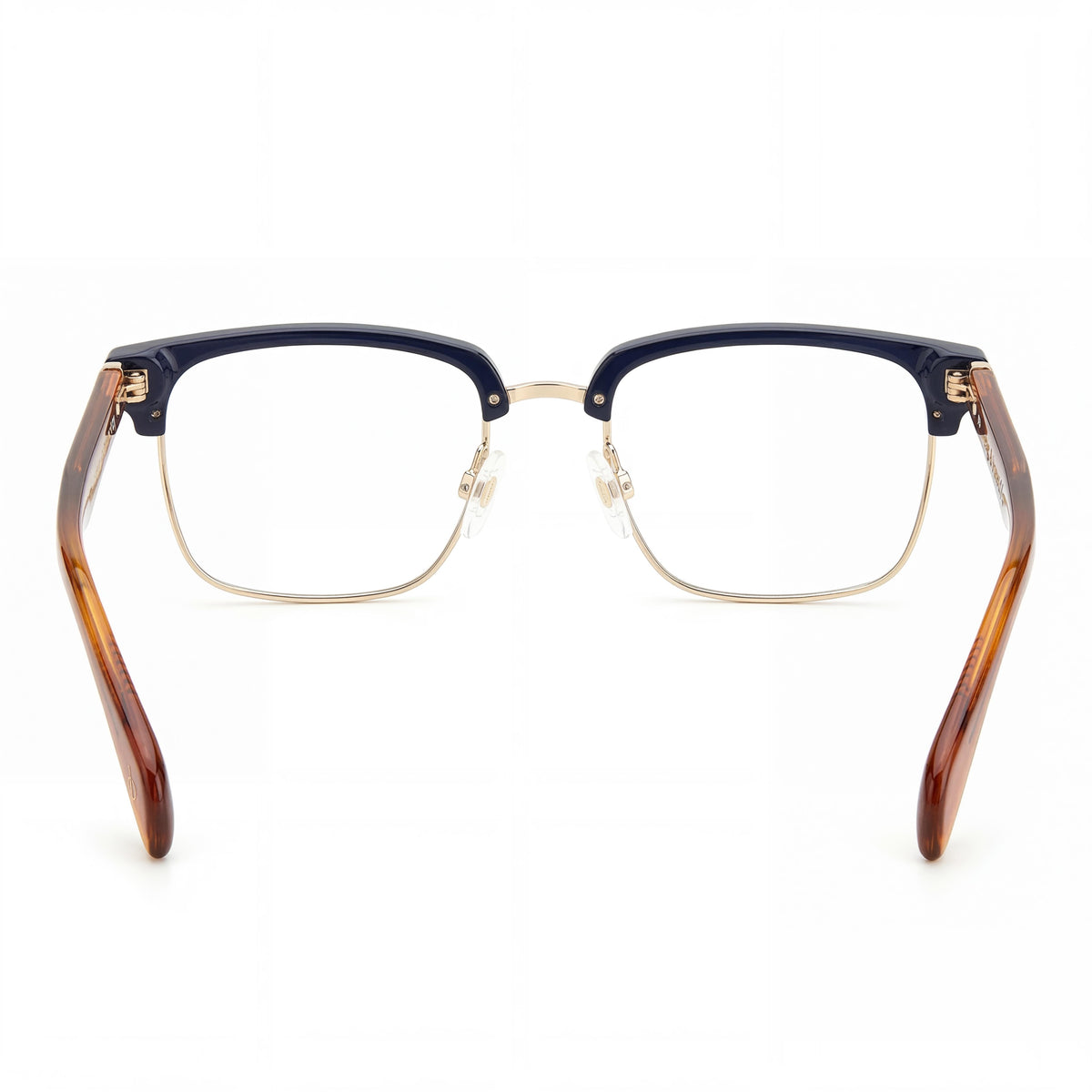 Gafas graduadas rectangulares Rag & Bone RNB7038/G azul marrón para hombre, 53 mm, Photo 4