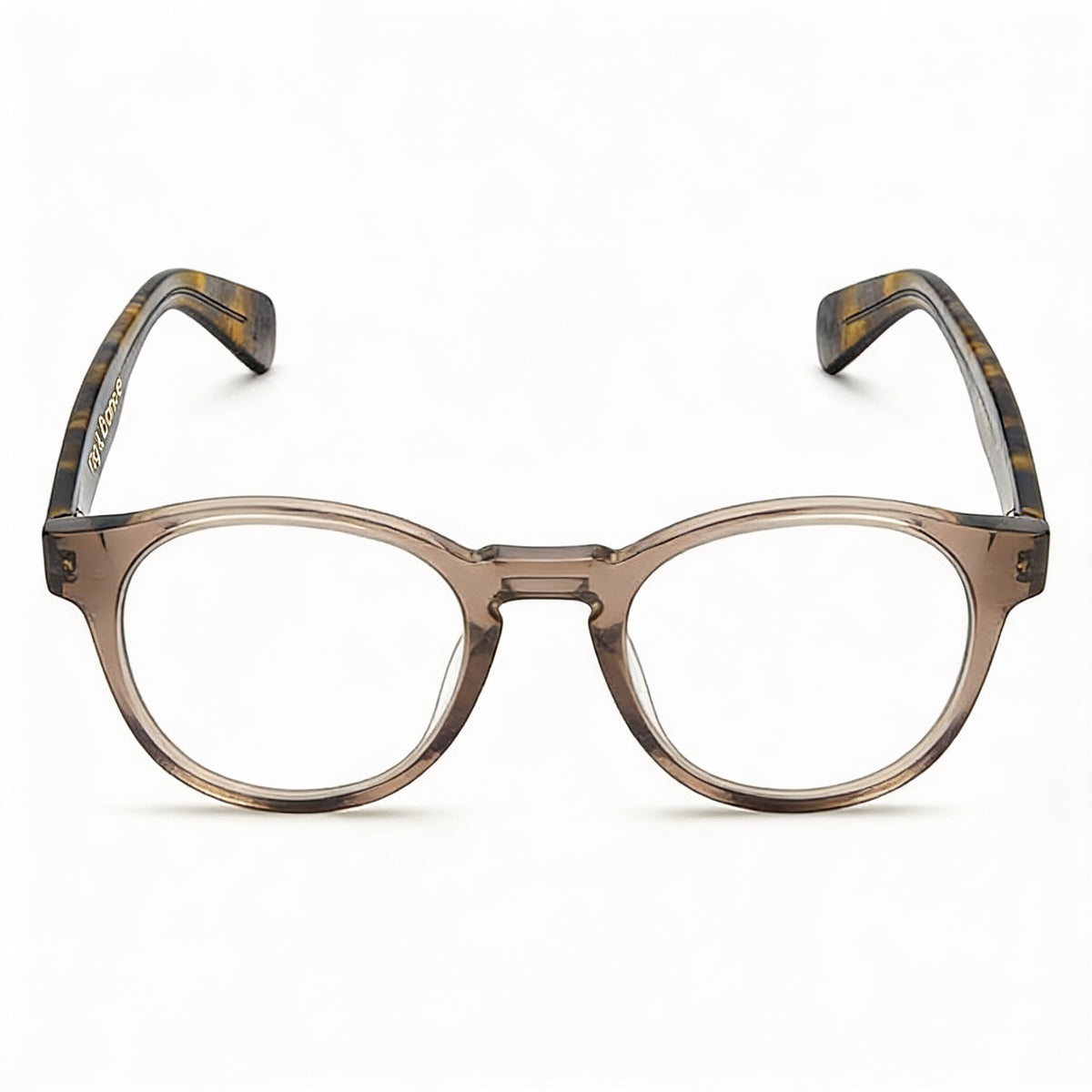 Rag & Bone RNB7042 Beige Oval Eyeglasses for Men, Acetate 48mm, Photo 2