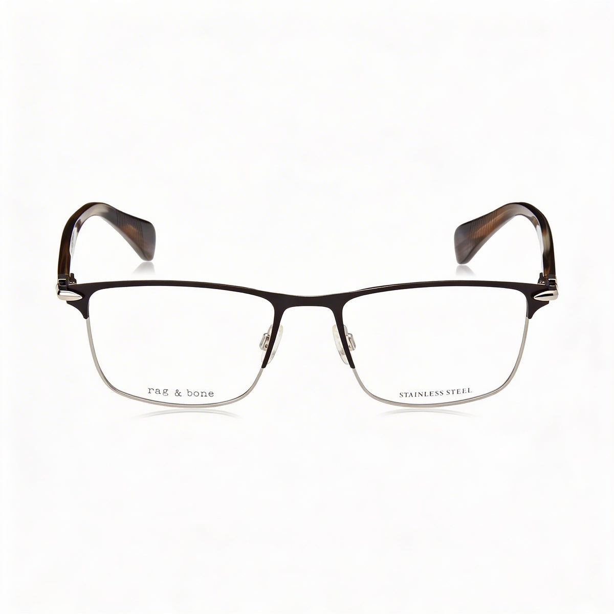 Gafas rectangulares para hombre Rag & Bone RNB7046 Xow, 55 mm, Photo 2