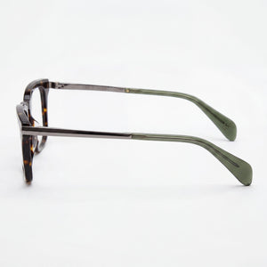 Rag & Bone Rnb7048 Rectangle Eyeglasses for Men — front view, Acetate