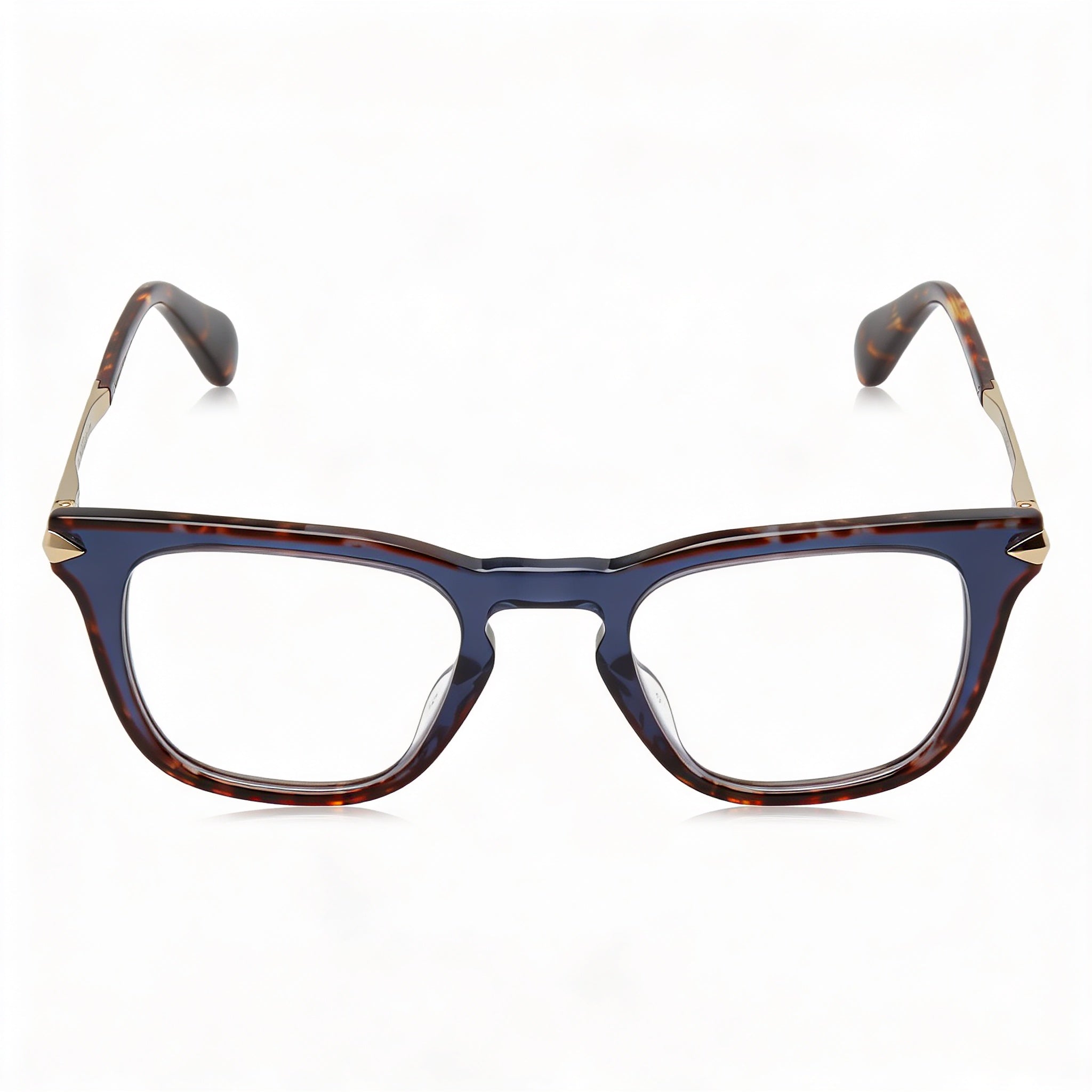Gafas de sol unisex modernas de rag & bone con montura de acetato y lentes de policarbonato color azul habana, lentes de 48 mm, puente de 22 mm y patillas de 145 mm., Photo 3