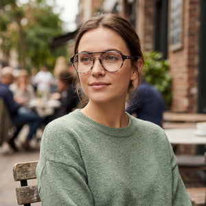 Rag & Bone Rnb7049/g Gray Eyeglasses Women — lifestyle wear, office and reading