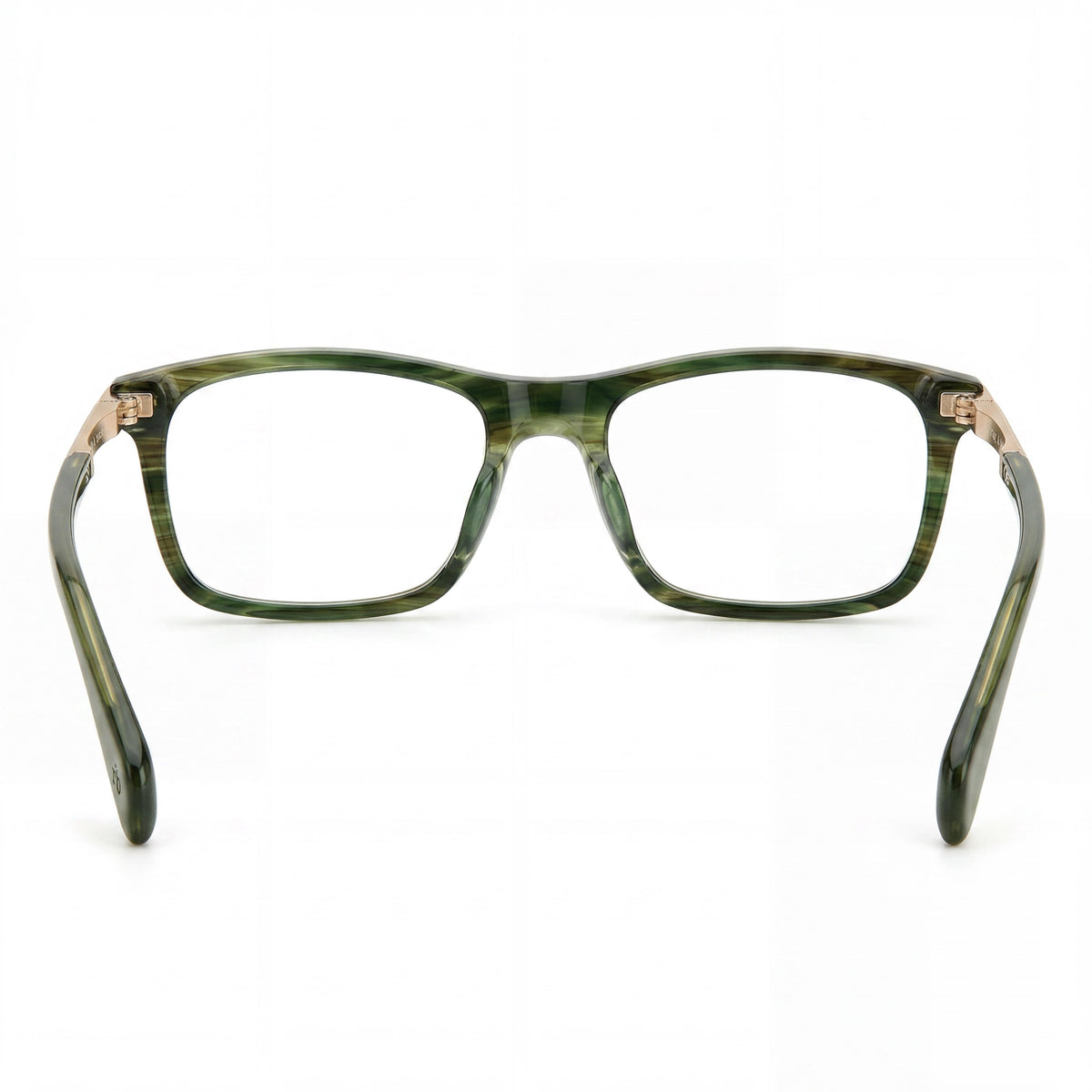 Rag & Bone Rnb7050 Green Rectangle Eyeglasses for Women, Acetate 54mm, Photo 2