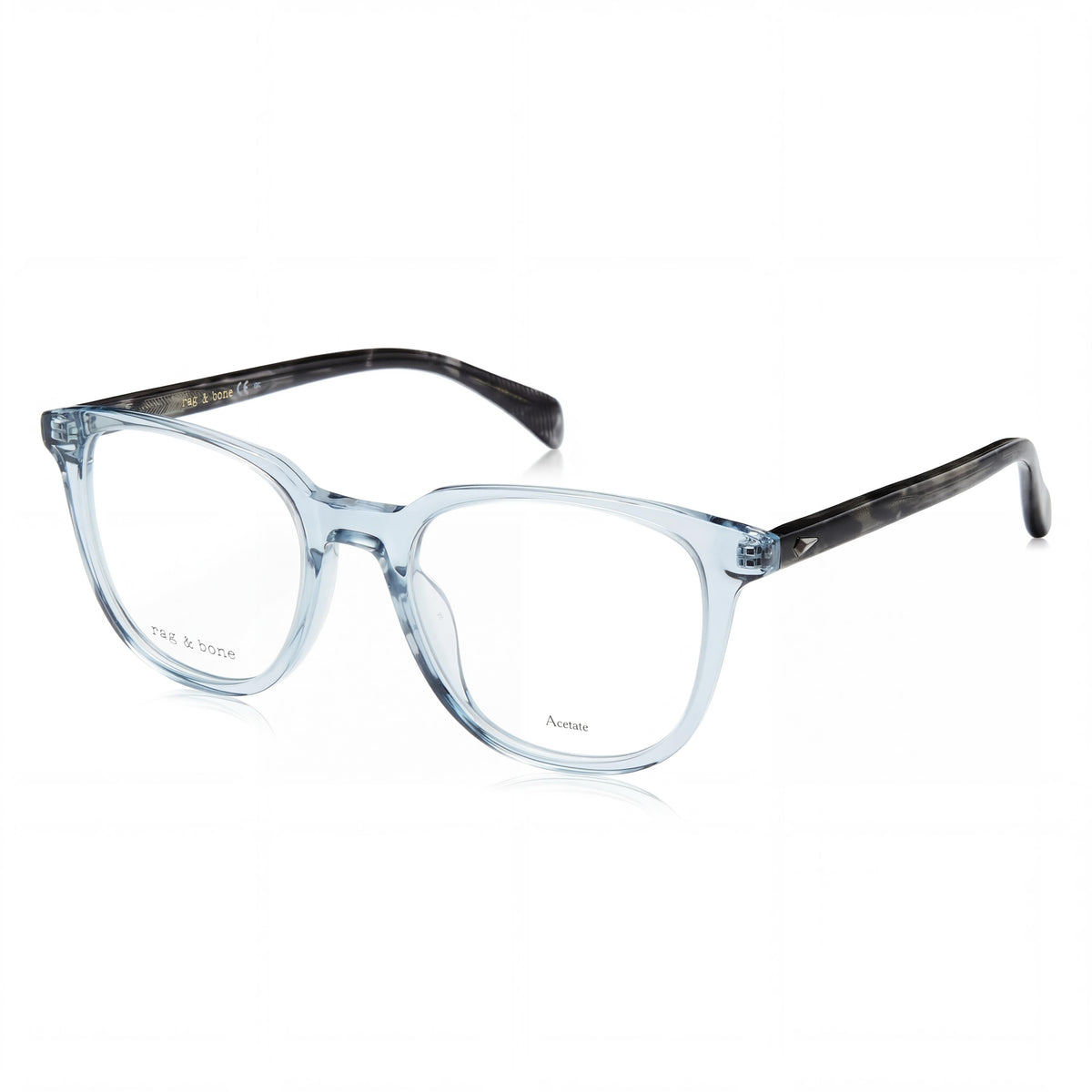 Gafas rectangulares verdes Rag & Bone RNB7052 para hombre, 51mm, Photo 1