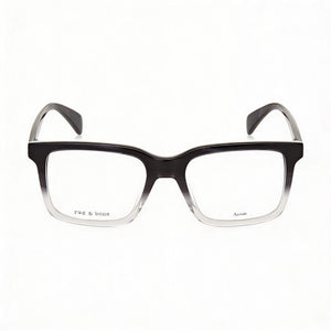 Rag & Bone Rnb7053/g Rectangle Eyeglasses for Men — front view, Plastic