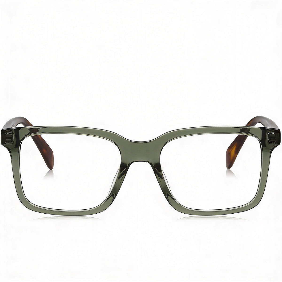 Rag & Bone RNB7053/G Green Rectangle Eyeglasses for Men, Photo 2