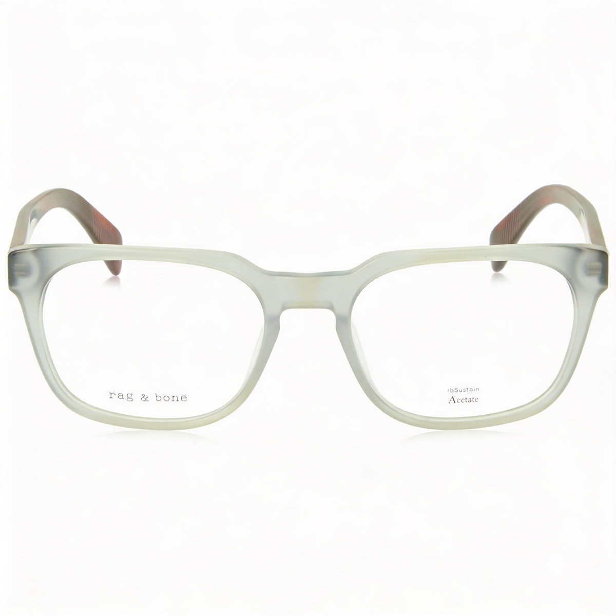 Rag & Bone RNB7060/G Gray Rectangle Eyeglasses for Men, Photo 2
