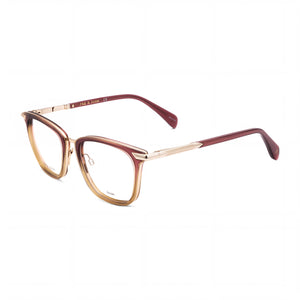 Rag & Bone Rnb8001 Violet Rectangle Eyeglasses for Men, Acetate frame