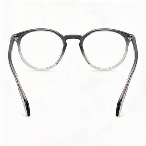 Rag & Bone Rnb8003 Round Eyeglasses for Women — interior view, Polycarbonate demo lenses