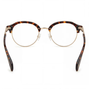 Rag & Bone Rnb8004 Round Eyeglasses for Men — front view, Alloy Steel