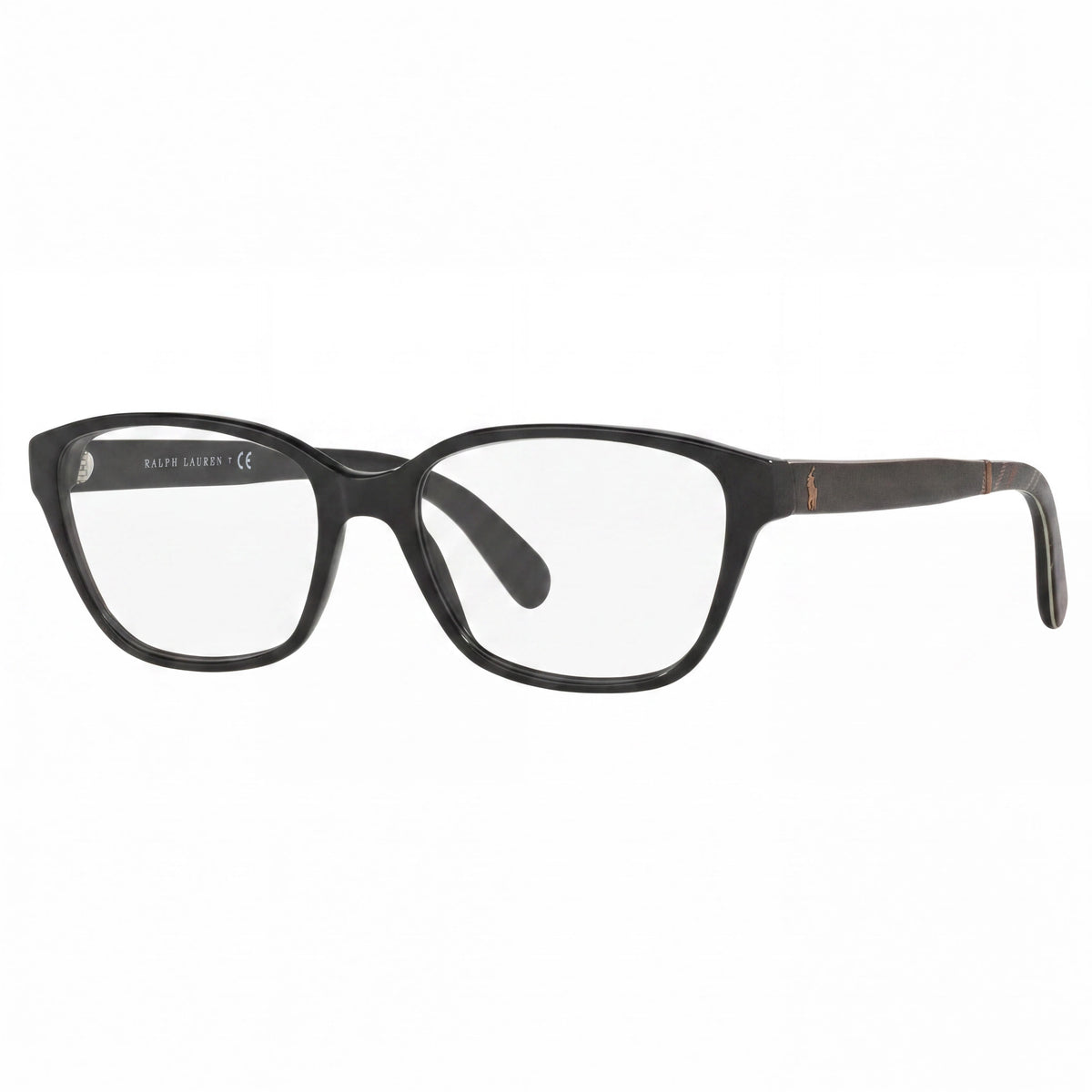 Ralph Lauren 0PH2165 Black Rectangle Eyeglasses for Women, 53mm, Photo 1