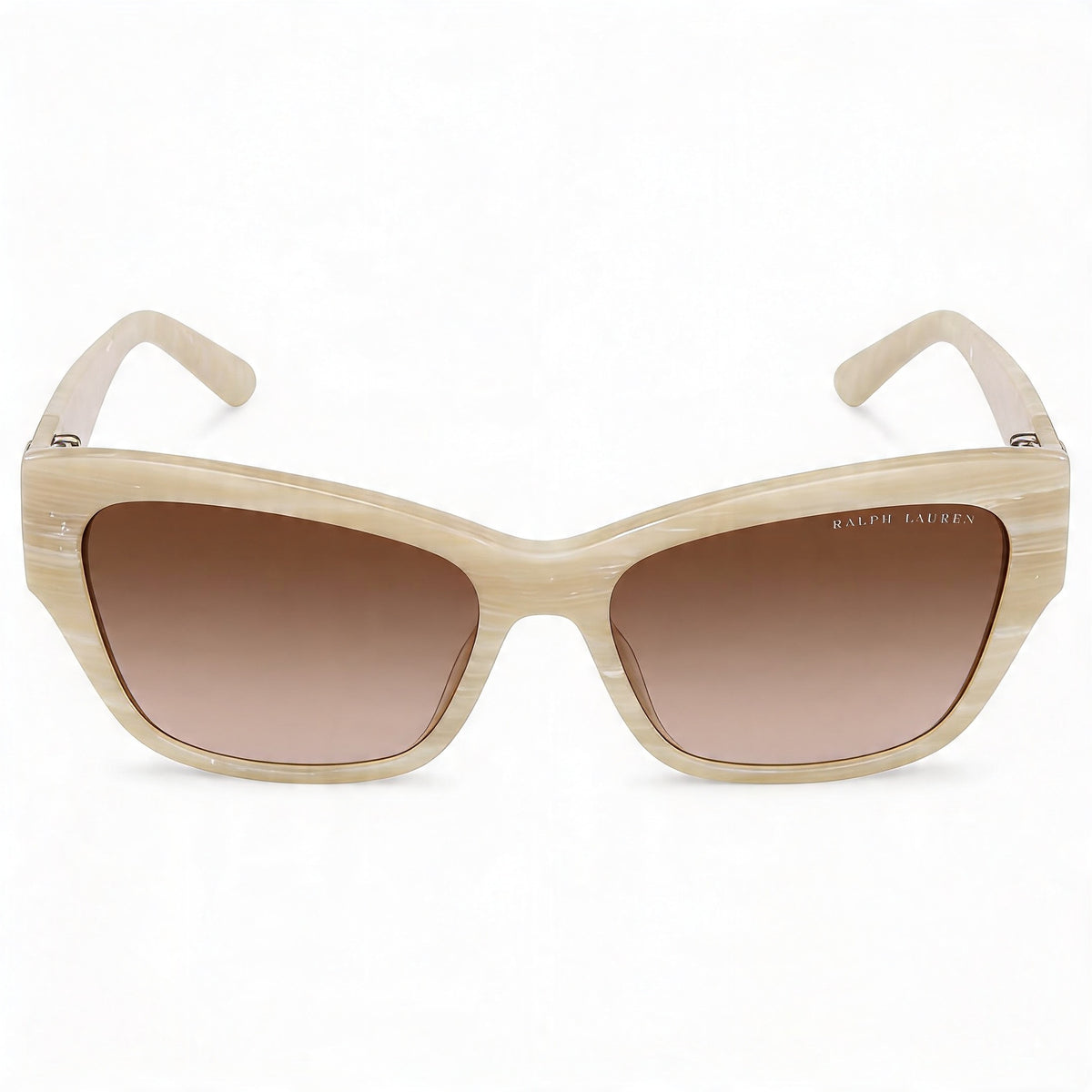 Ralph Lauren Classic Beige Rectangle Sunglasses for Women, Photo 2