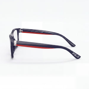 Ralph Lauren PH 2290U Rectangle Eyeglasses for Men — front view, Plastic