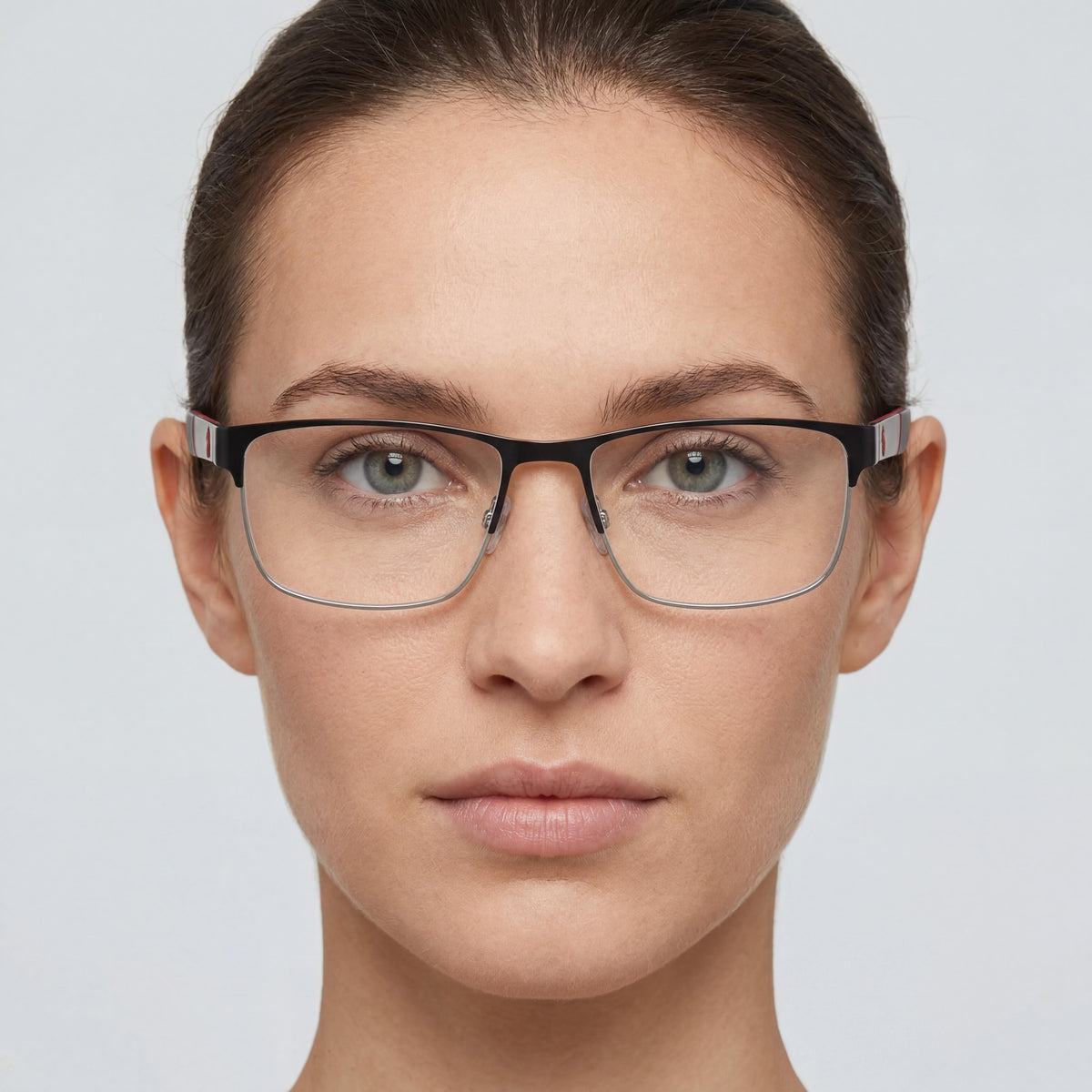 Gafas graduadas rectangulares negras Ralph Lauren Ph1215 para mujer, 56mm, Photo 4