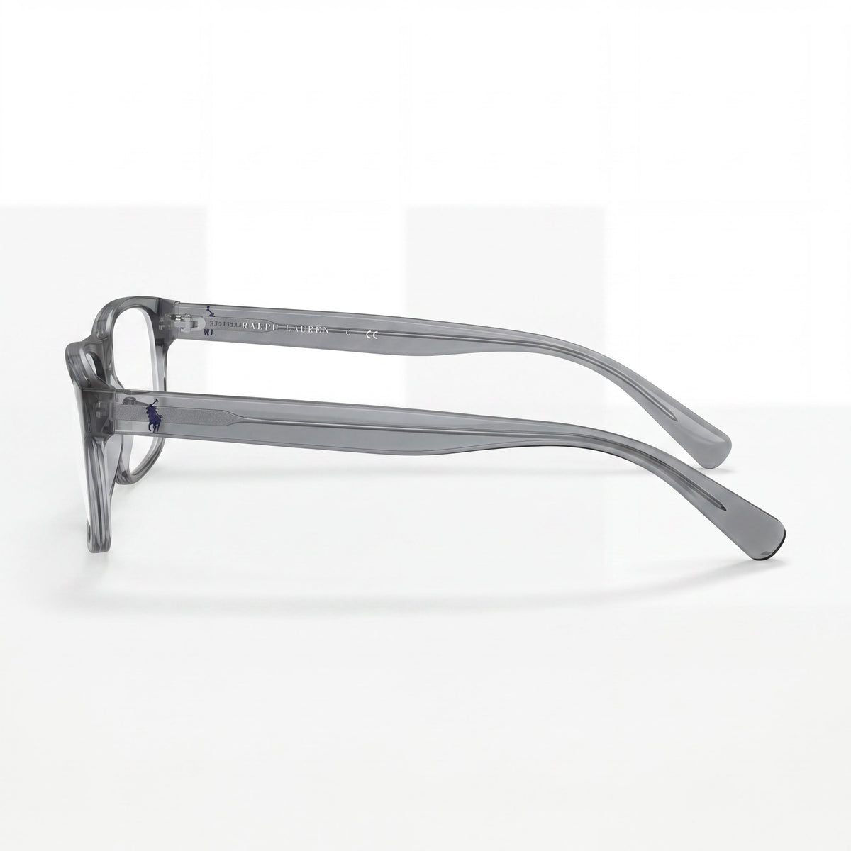 Gafas graduadas Ralph Lauren Ph2223 en gris transparente para hombre, 58 mm, Photo 3