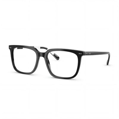 Ralph Lauren Ph2284 Shiny Black Rectangle Eyeglasses for Women, Plastic frame