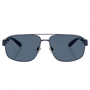Ralph Lauren Ph3156 Rectangle Sunglasses for Women — front view, Metal frame