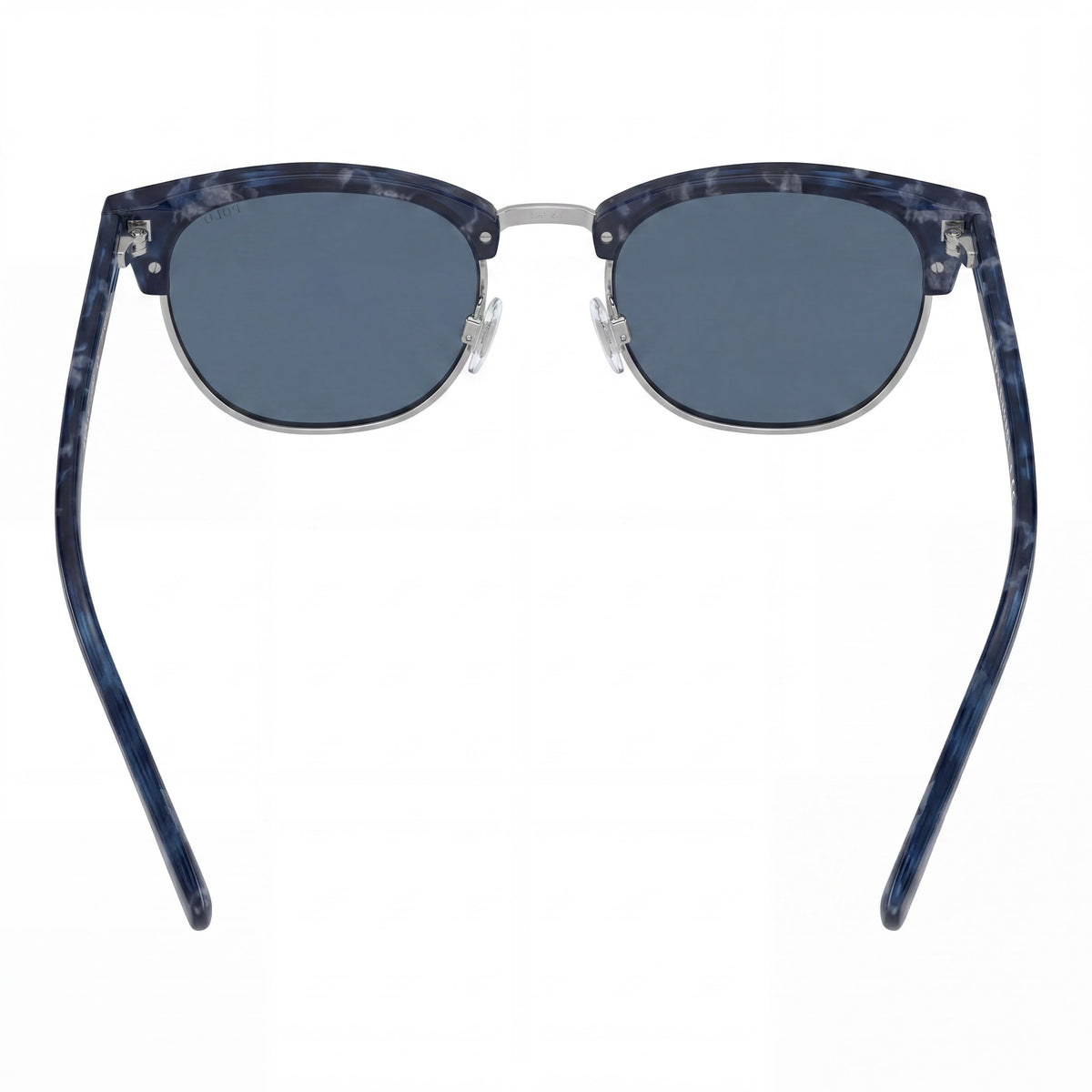 Ralph Lauren Ph4217 Shiny Blue Havana Round Sunglasses for Men, 53mm, Photo 4
