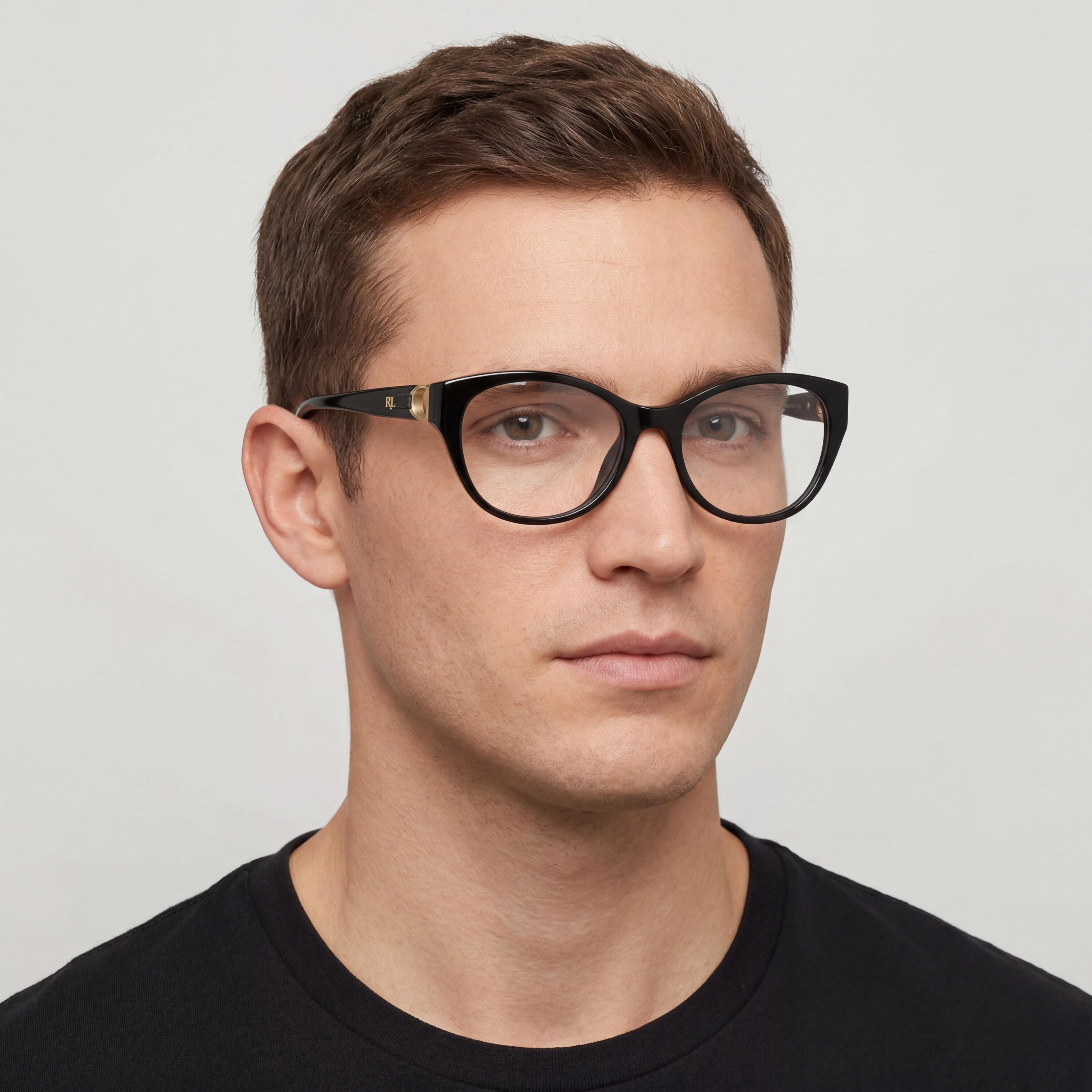 Ralph Lauren Rl 6235qu Rectangle Eyeglasses for Men, 54mm, Photo 4