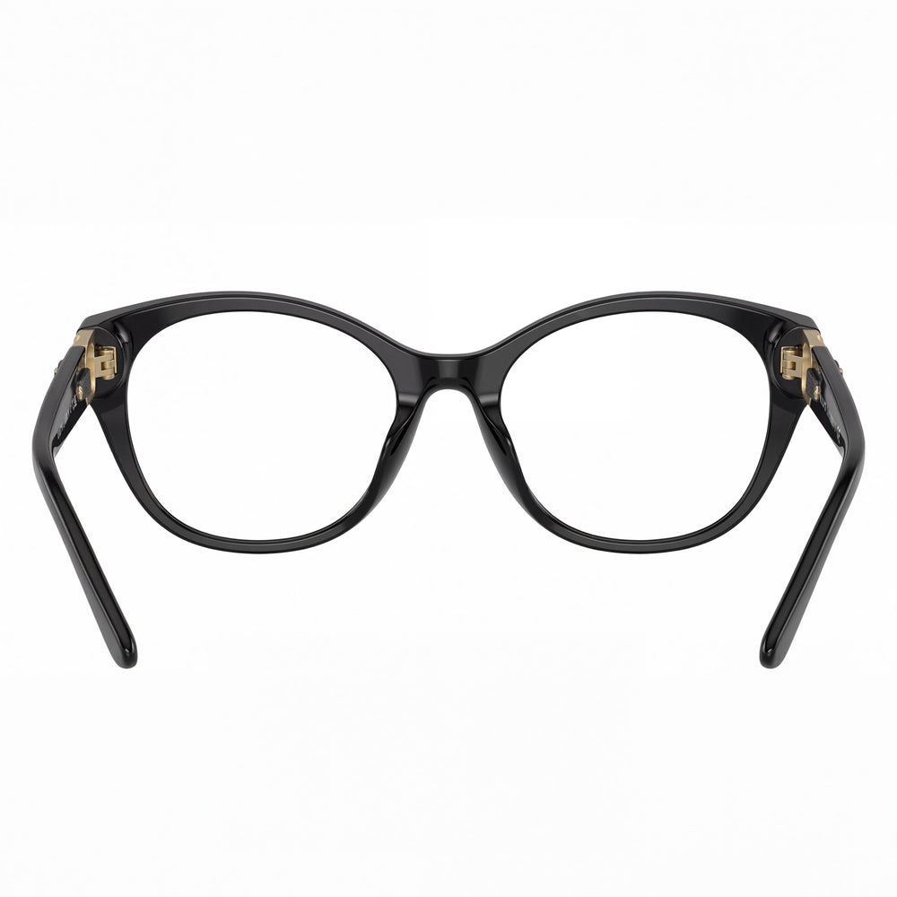 Ralph Lauren Rl 6235qu Rectangle Eyeglasses Men — side view, Black Acetate temples