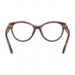 Ralph Lauren Rl 6238u Cat Eye Eyeglasses Men — side view, Havana Acetate temples