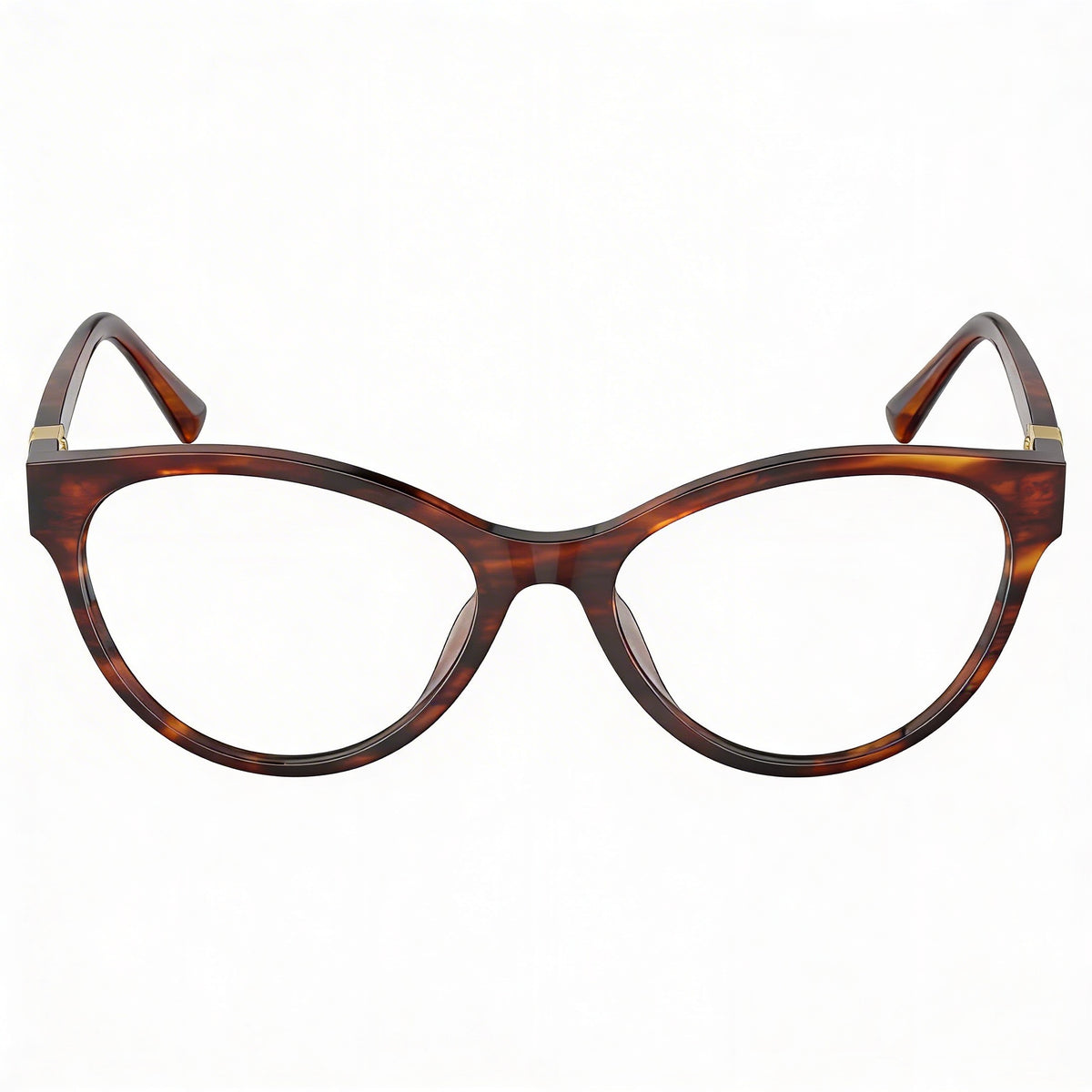 Gafas de acetato Ralph Lauren Rl 6238u para hombre con lentes transparentes, havana a rayas, 54 mm, Photo 2