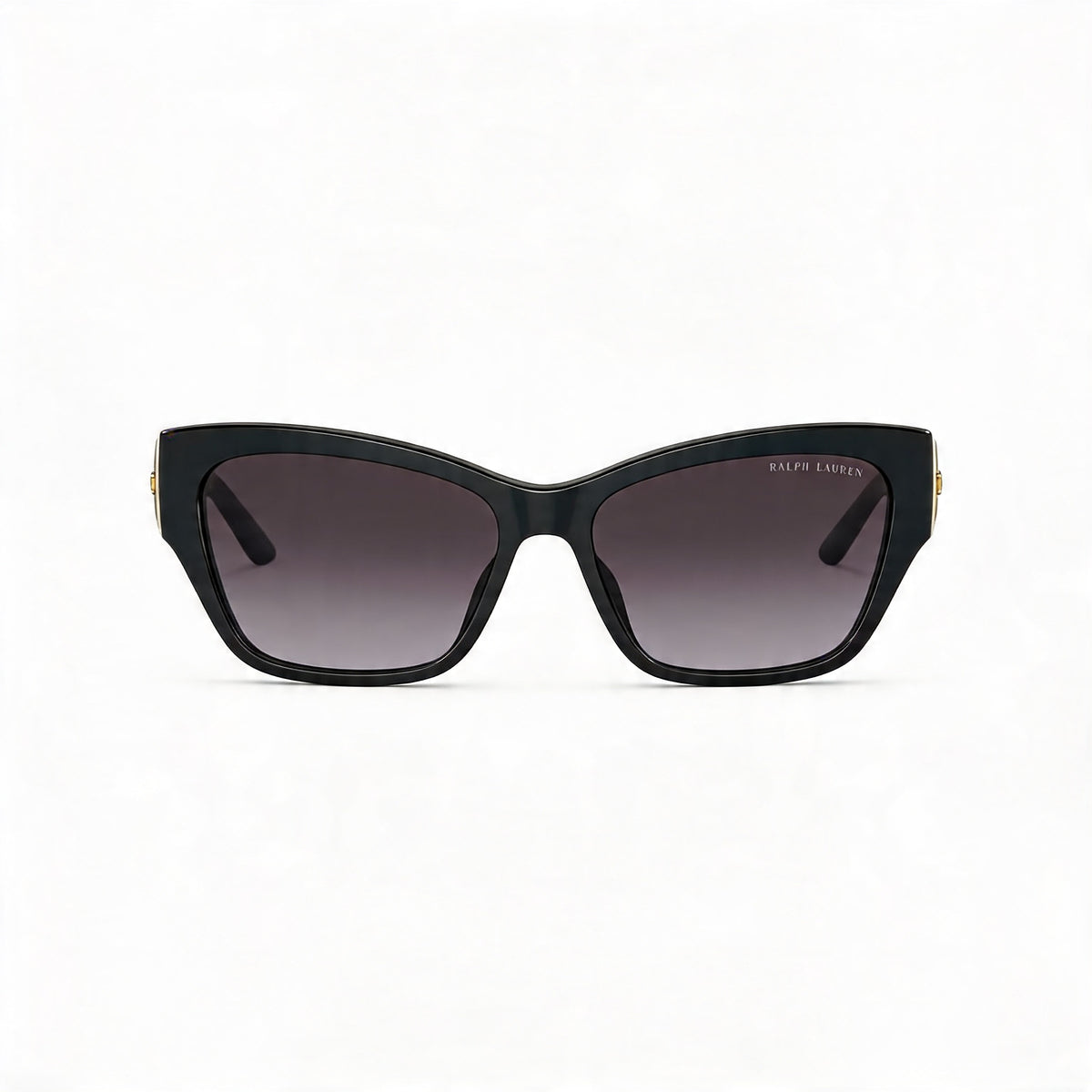 Gafas de sol rectangulares para mujer Ralph Lauren RL 8206U en negro, 57 mm, Photo 2