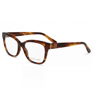 Ralph Lauren RL6164 5007 53 Havana Square Eyeglasses for Women, Plastic frame