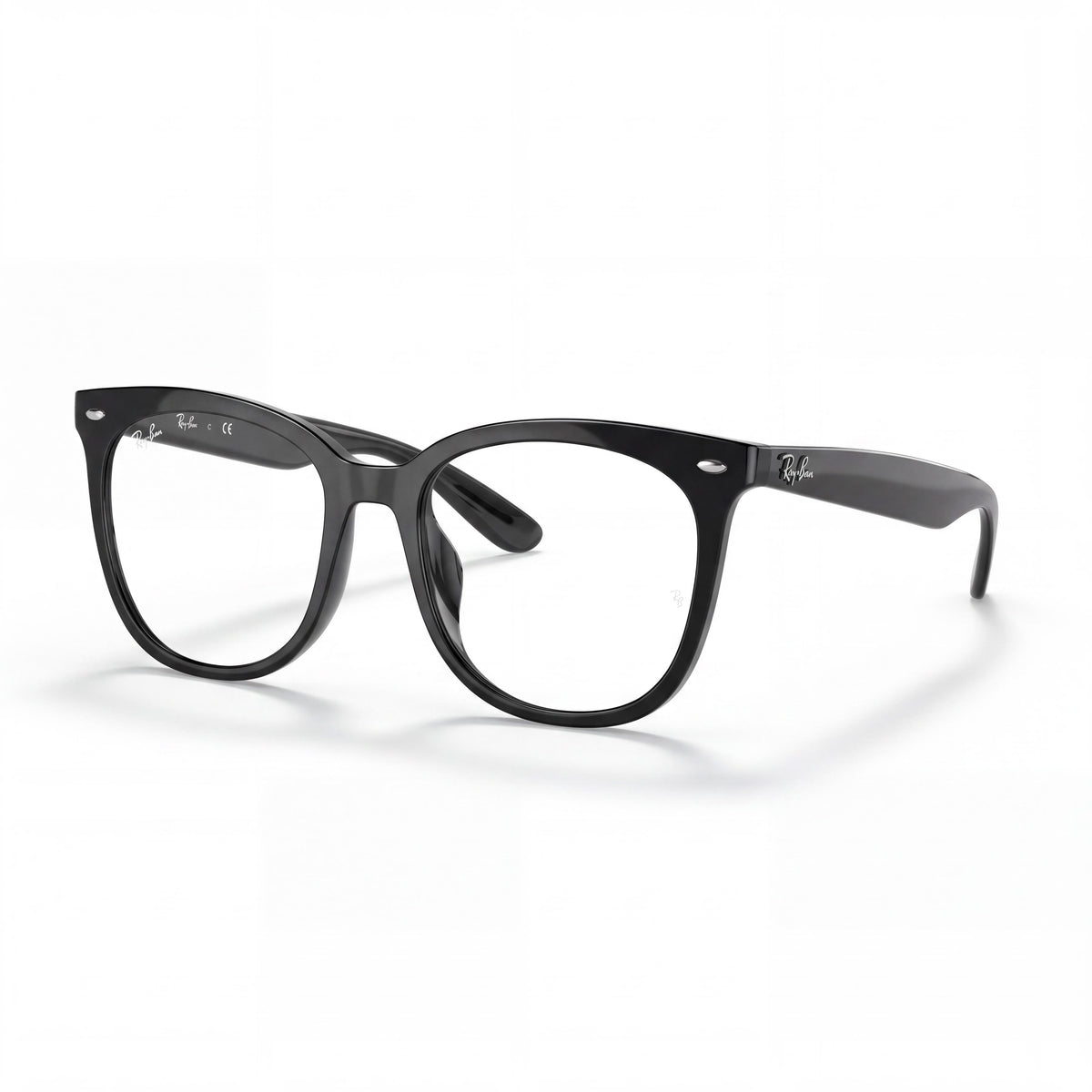 Gafas graduadas Ray-Ban Rx4379vd rectangulares negras para mujer, 53 mm, Photo 1
