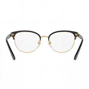 Ray-Ban VO 4088 Cat Eye Eyeglasses Women — side view, Black Plastic temples
