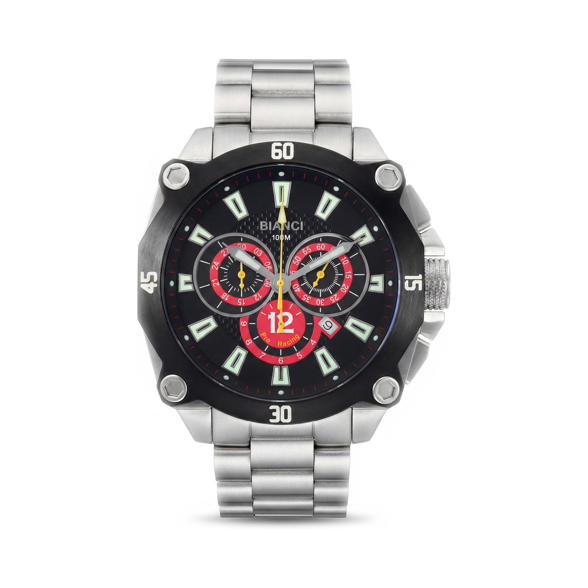 Roberto Bianci Casual Men's Silver Watch, 40mm, Photo 1