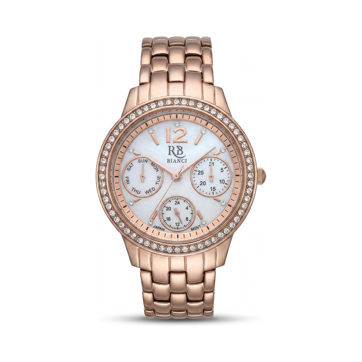 Reloj para mujer Roberto Bianci Valentini, color blanco, 40 mm, Photo 1