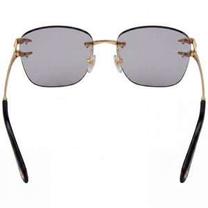Roberto Cavalli SRC008M Square Sunglasses Unisex — interior view, Non-Polarized lens detail