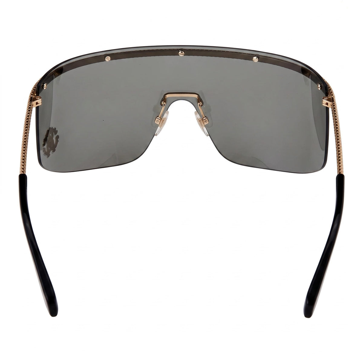 Gafas de sol rectangulares doradas para mujer Roberto Cavalli SRC012M, Photo 3