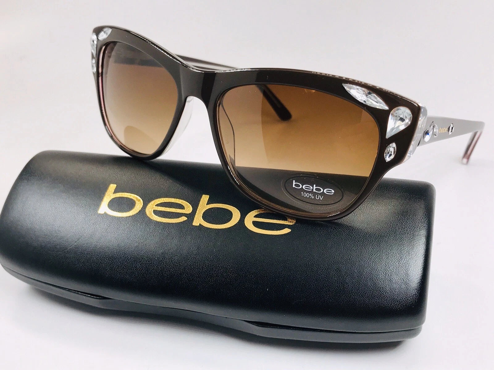 Bebe Women's Topaz Cat-Eye Sunglasses 