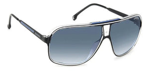 buy Carrera Grand Prix 3 Unisex Oversized Rectangle Black/Blue Sunglasses