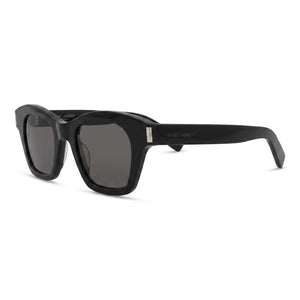 Saint Laurent Black Square Sunglasses for Women, Black lens